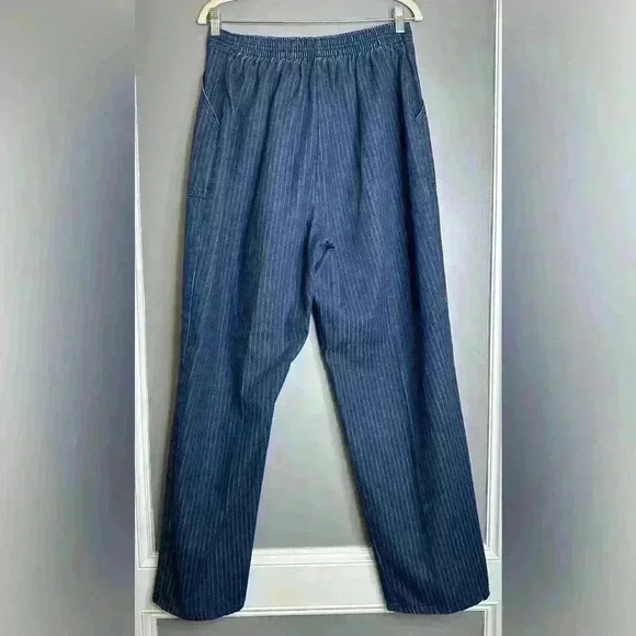 Sears Vintage Women's Plus Size Stripe Jean Pants (225) - Picture 3 of 12